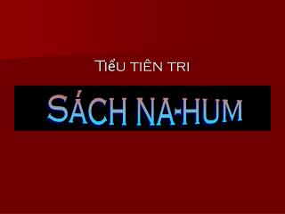 Sách Na-hum