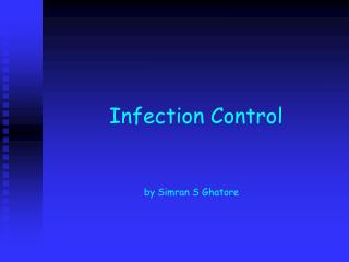 Infection Control