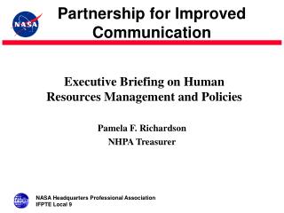 Executive Briefing on Human Resources Management and Policies