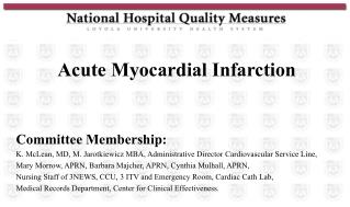 Acute Myocardial Infarction