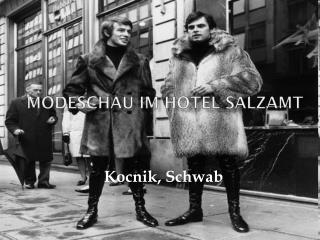 Modeschau im Hotel Salzamt