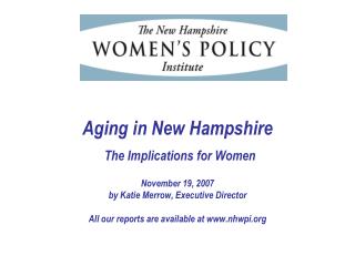 As NH ages, there will a relatively smaller pool of experienced, qualified workers