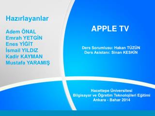 APPLE TV