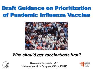 Draft Guidance on Prioritization of Pandemic Influenza Vaccine