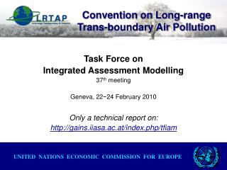 Convention on Long-range Trans-boundary Air Pollution