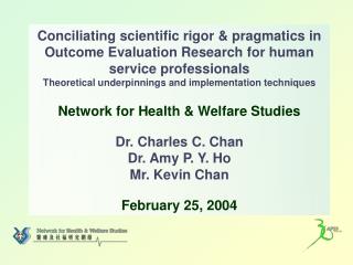 Dr. Charles C. Chan