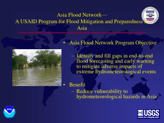 Asia Flood Network— A USAID Program for Flood Mitigation and Preparedness in Asia