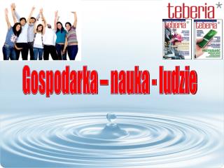 Gospodarka – nauka - ludzie