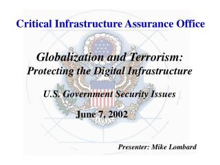 Critical Infrastructure Assurance Office