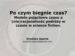 Krystian Aparta krystian.aparta@gmail