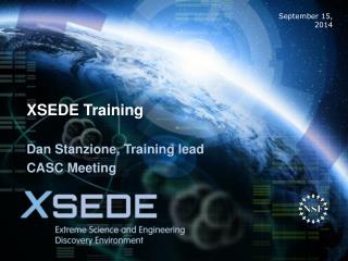 XSEDE Training