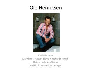 Ole Henriksen