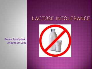 Lactose Intolerance