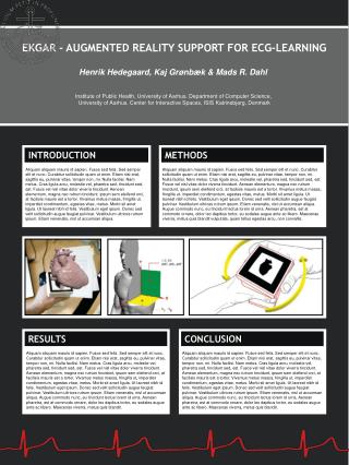 EKGAR - AUGMENTED REALITY SUPPORT FOR ECG-LEARNING