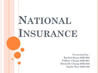 National Insurance