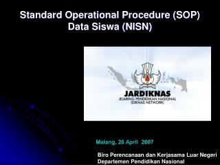 Standard Operational Procedure (SOP) Data Siswa (NISN)