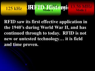 RFID Frequencies