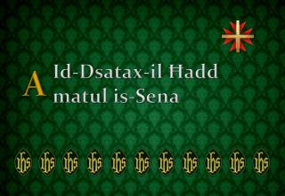 Id- Dsatax -il Ħadd matul is-Sena