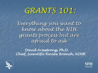 GRANTS 101: