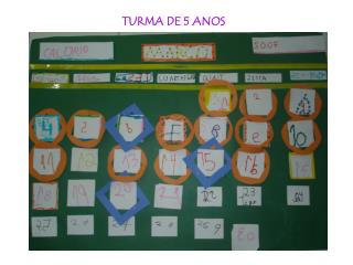 TURMA DE 5 ANOS