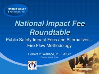 National Impact Fee Roundtable