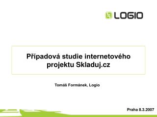 Případová studie internetového projektu Skladuj.cz