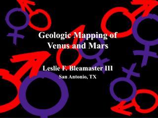 Geologic Mapping of Venus and Mars