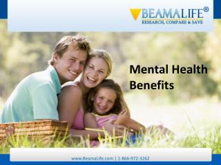 Mental Health Benefits