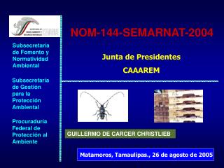 Subsecretaría de Fomento y Normatividad Ambiental