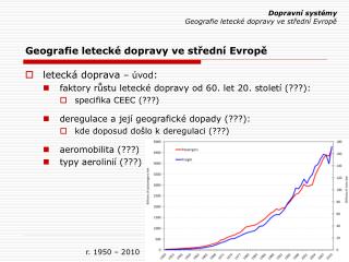 Geografie letecké dopravy ve střední Evropě