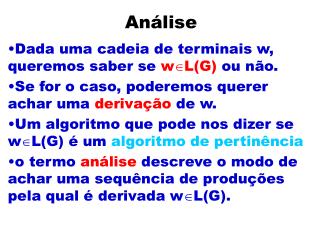 Análise