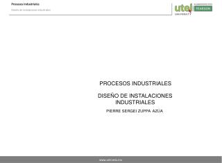 PROCESOS INDUSTRIALES