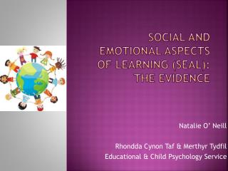 Social and emotional aspects of learning (SEAL): The evidence