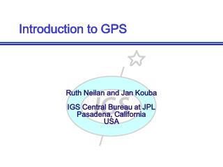 Introduction to GPS