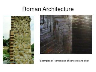 Roman Architecture