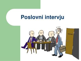Poslovni intervju