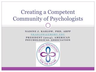 Creating a Competent Community of Psychologists