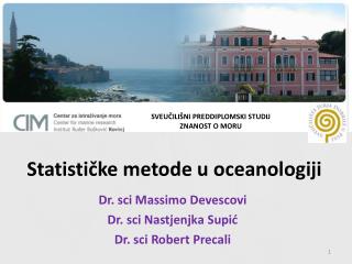 Statističke metode u oceanologiji