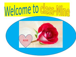 Welcome to class-Nine