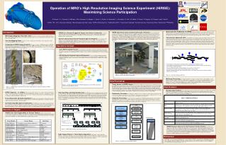 Operation of MRO's High Resolution Imaging Science Experiment (HiRISE):