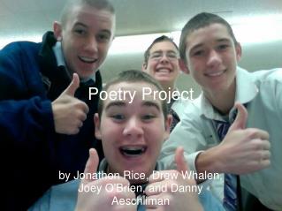 Poetry Project