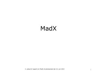 MadX
