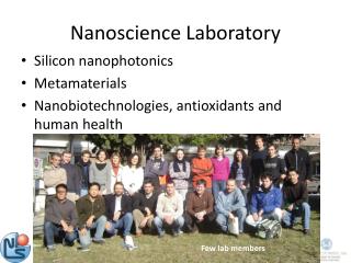 Nanoscience Laboratory