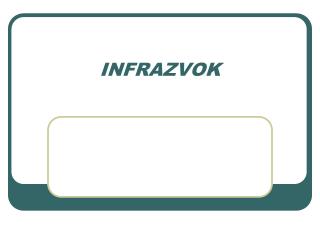 INFRAZVOK