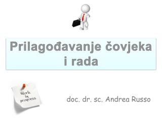 doc. dr. sc. Andrea Russo