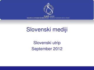 Slovenski mediji