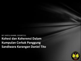 Identitas Mahasiswa