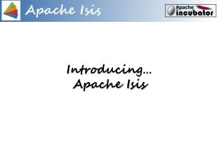 Introducing… Apache Isis