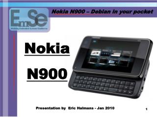 Nokia N900 – Debian in your pocket