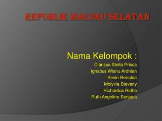 REPUBLIK MALUKU SELATAN